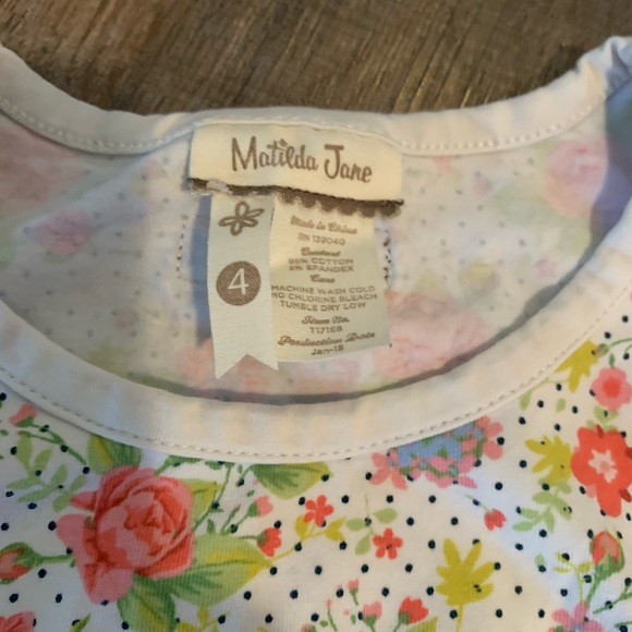 Matilda Jane size 4 lot Girls' Shirts, shorts and dress - Picture 11 of 13